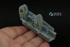 Quinta Studio QDS+48409 Su-17UM3 3D-Printed & coloured Interior on decal paper (Hobby Boss) (Small version) (with 3D-printed resin parts) 1/48